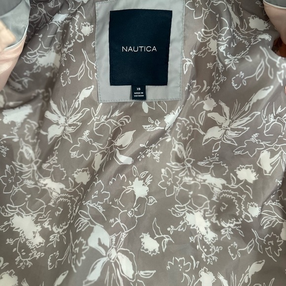 Nautica Light Pink Trench Coat - Picture 6 of 7